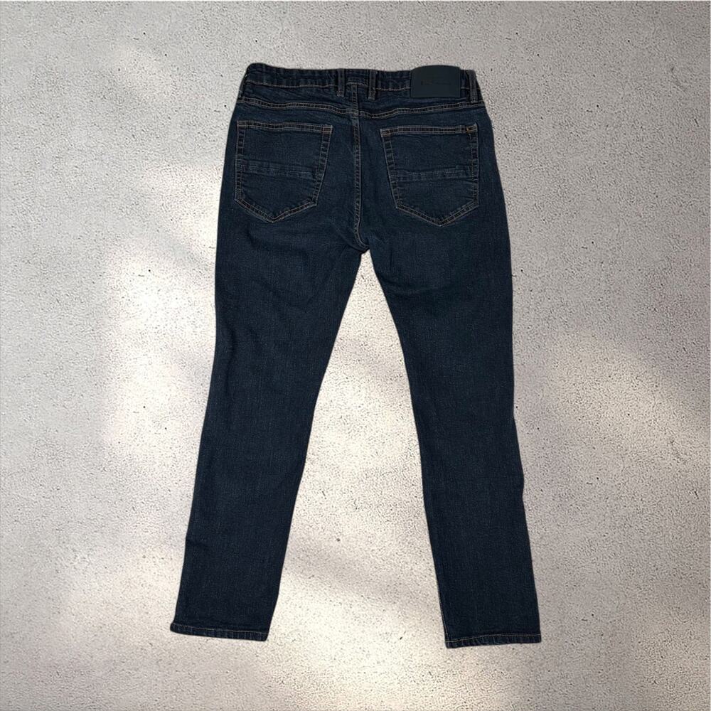 Ben Sherman Slim Straight Jeans Men’s 33x32 Dark Wash Stretch Y2K Denim - Picture 2 of 11